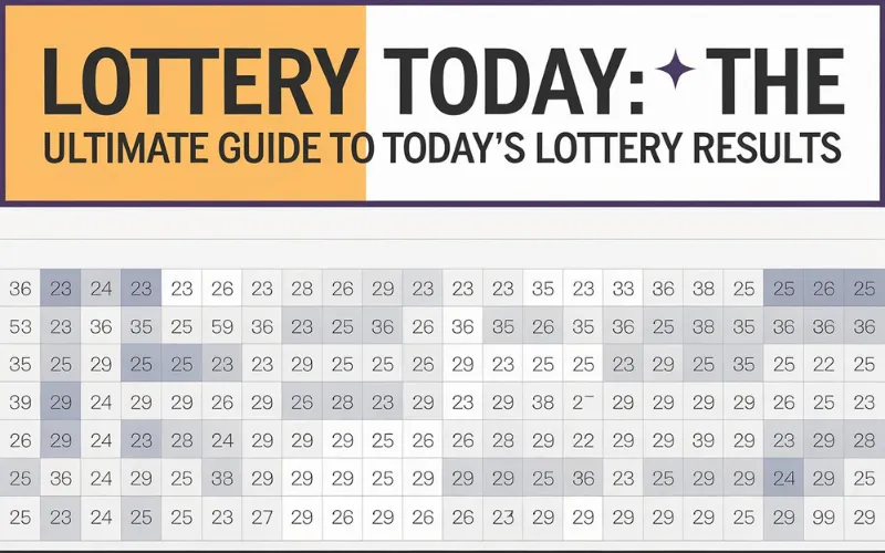 lottery draw today